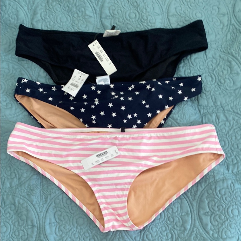 NWT J Crew Bikini Bottoms Sz Xl